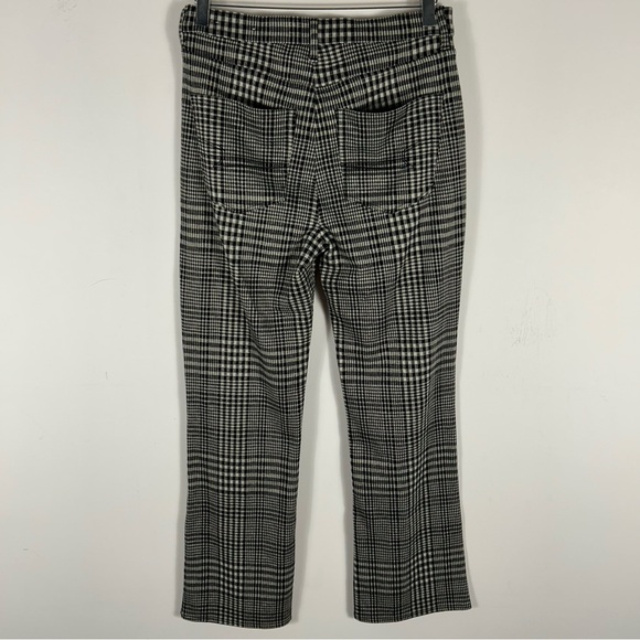 American Eagle Outfitters Monochrome Checkered Pants 8 long - Picture 4 of 11